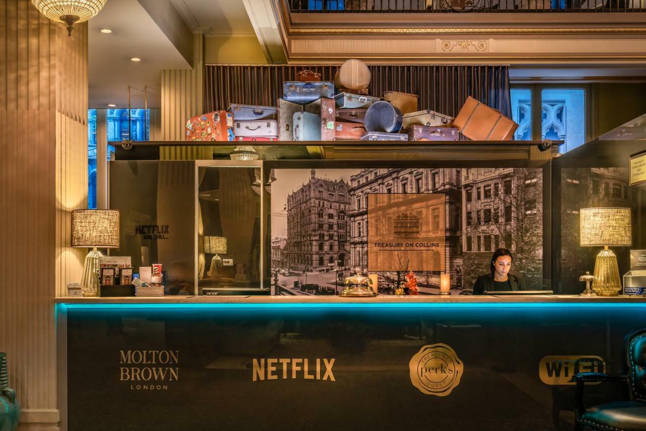 เทรชชัวรี ออน คอลลิน อพาร์ตเมนต์ โฮเต็ล Hotel เมลเบิร์น ภายนอก รูปภาพ